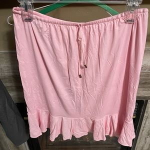 Precious pink Michael Kors drawstring skirt🩵